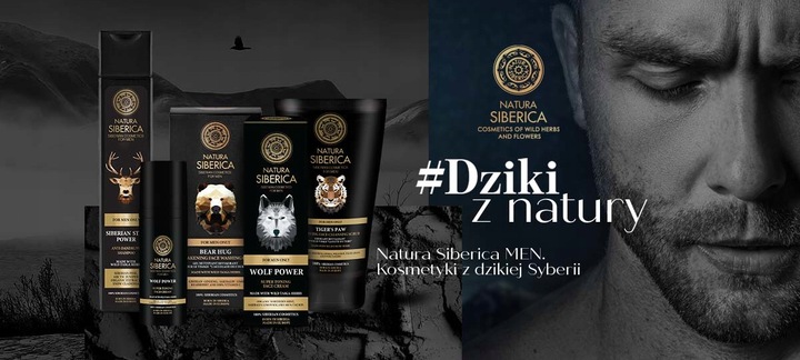SIBERICA MEN Żel pod prysznic Samiec Alfa 250 ml męski
