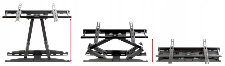 Wieszak Mocowanie TV Telewizora 32-70 Uchylny