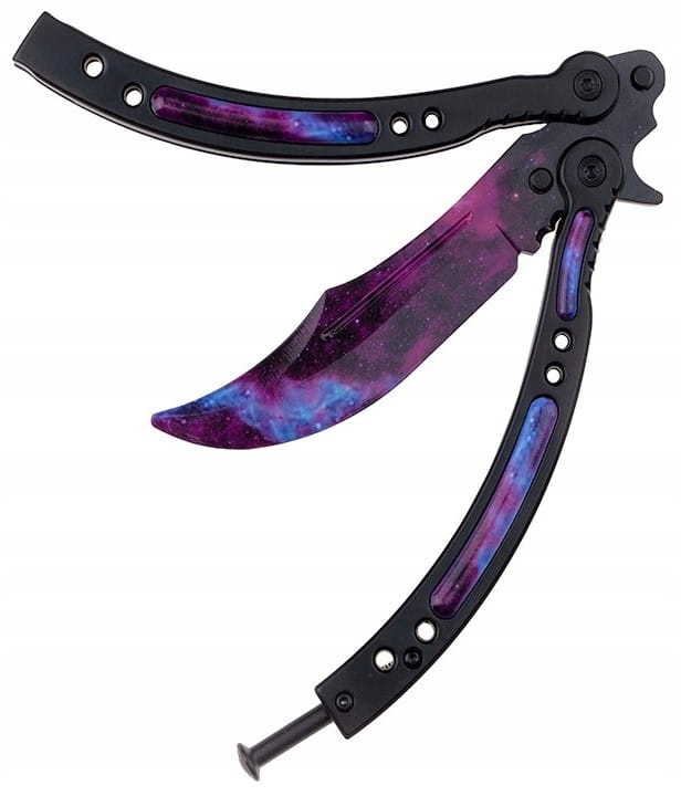 NÓŻ MOTYLKOWY TRENINGOWY CS:GO BAILSONG MOTYLEK