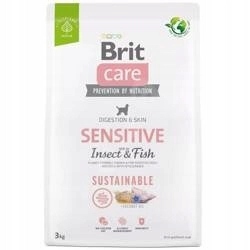Brit care dog sustainable sensitive insect 3kg