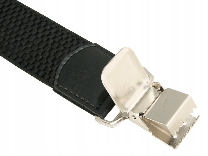 SZELKI DO SPODNI MĘSKIE - CZARNE 4 CM