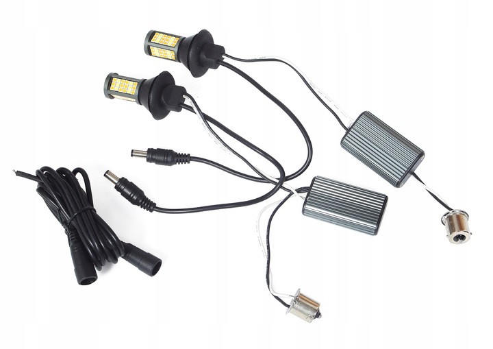 2w1 Światła LED DZIENNE i KIERUNKOWSKAZY DRL PY21W