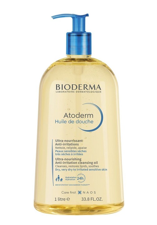 Bioderma Atoderm Huile Olejek nawilżający do kąpieli i pod prysznic 1000 ml