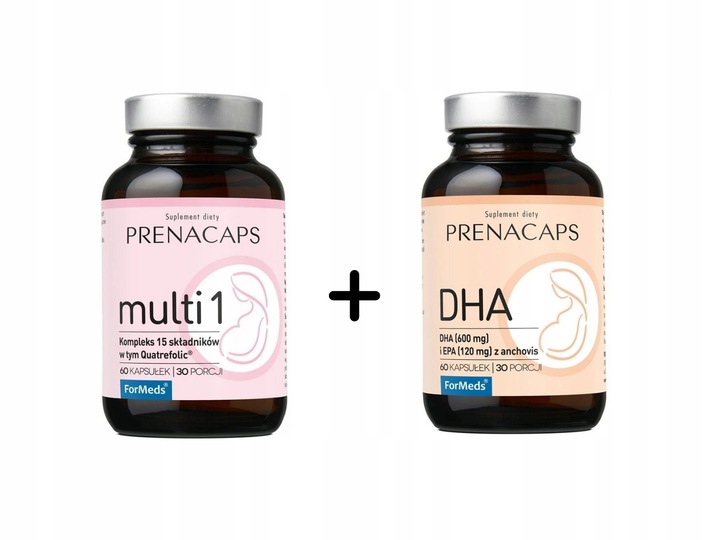 ForMeds PRENACAPS MULTI1 + DHA 1 Trymestr Ciąży