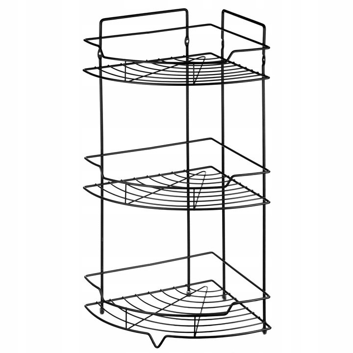 WIESZAK PÓŁKA DO ŁAZIENKI TRZYPOZIOMOWA WISZĄCA ORGANIZER POD PRYSZNIC