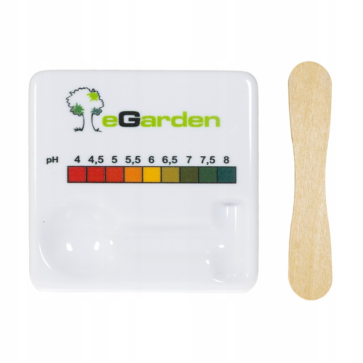 Kwasomierz Glebowy pH Zestaw z Płynem i Skalą Kolorów HELLIGA TESTER