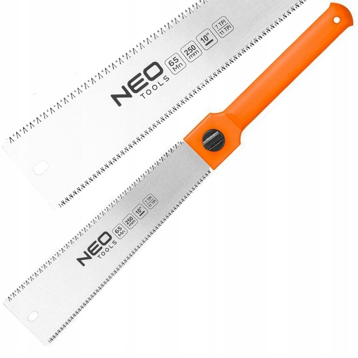 NEO OBUSTRONNA PIŁA JAPOŃSKA DOKŁADNA 7 i 11TPI DWUSTRONA STAL MANG 44-612