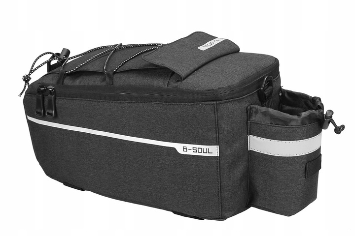 TORBA NA BAGAŻNIK NA ROWER TERMICZNA SAKWA ROWEROWA ODBLASKOWA