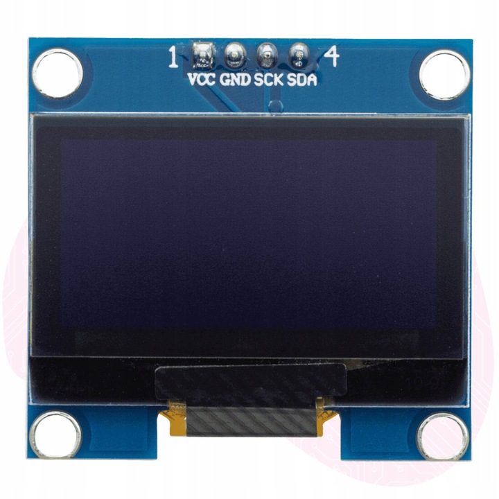Wyświetlacz OLED 1,3 Arduino I2C SH1106 Biały