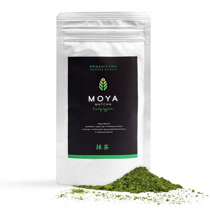 Moya Matcha Tradycyjna japońska zielona herbata sproszkowana BIO 50g
