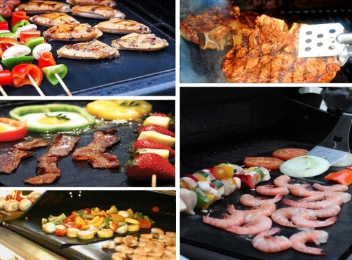 MATA TEFLONOWA NA GRILL WIELORAZOWA 40x33cm 2szt