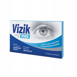 VIZIK MAX, na wzrok, 30TABLETEK