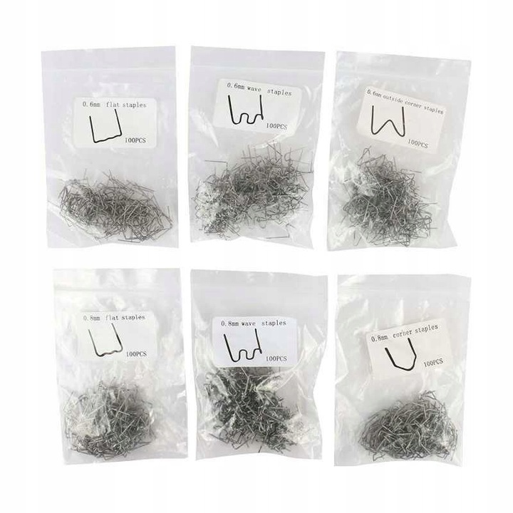 ZESTAW DO NAPRAWY ZDERZAKÓW ELEMENTÓW PLASTIKOWYCH ZSZYWACZ ZSZYWKI