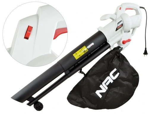 ODKURZACZ DMUCHAWA DO LIŚCI NAC VBE320-AS-J 3200 W REGULACJA SIŁY POWIETRZA