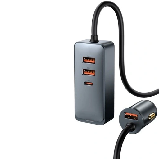 Ładowarka samochodowa Baseus 3x USB-A, USB-C