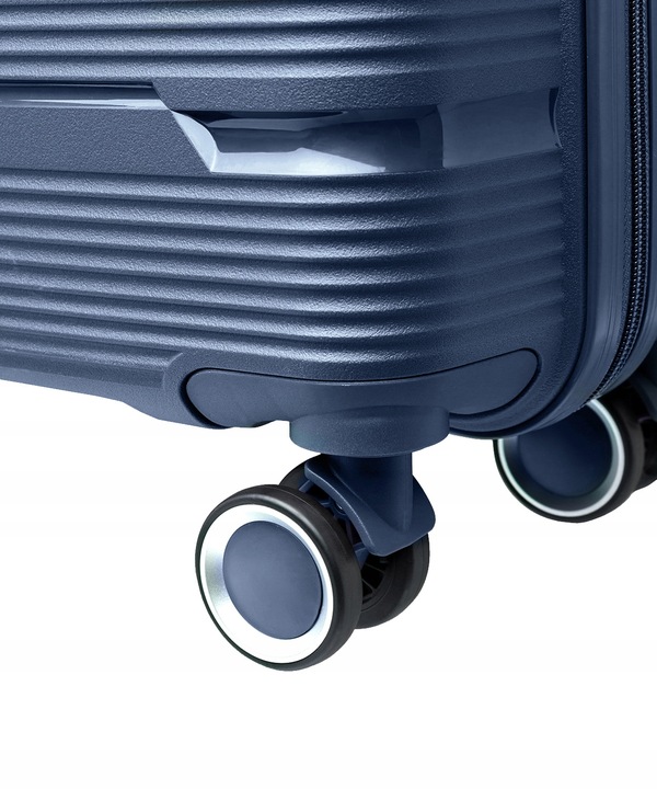 Walizka Duża Podróżna Na Kółkach Twarda XXL PUCCINI Granatowa PP023A-7A