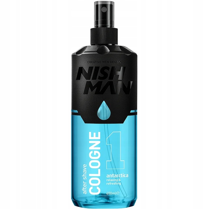 Woda Kolońska po Goleniu Płyn Nishman Aftershave 01 Antarctica 400ml
