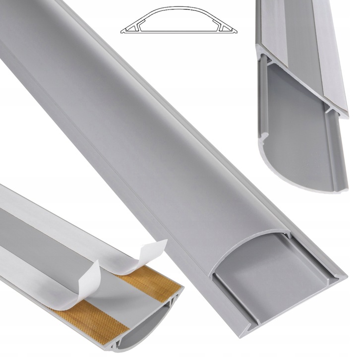 Podłogowa listwa maskująca Maclean, 17mm x 70mm x 1m, MCTV-674