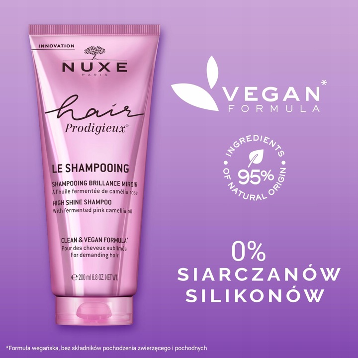 NUXE ZESTAW Prodigieuse Florale olejek 100ml + szampon 30ml + olejek 100ml