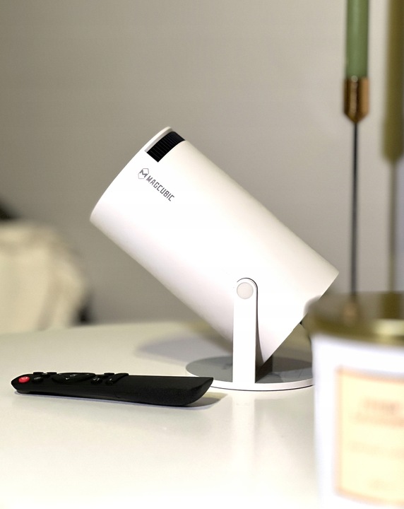 Rzutnik Projektor WiFi Pilot Android TV 130 cali 4K FULL HD HY300 PRO LED