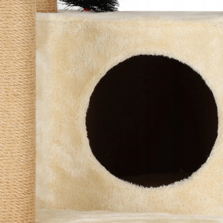 DRAPAK DLA KOTA KOTÓW WYSOKI DUŻY WIEŻA LEGOWISKO DOMEK 7 POZIOMÓW SŁUPEK