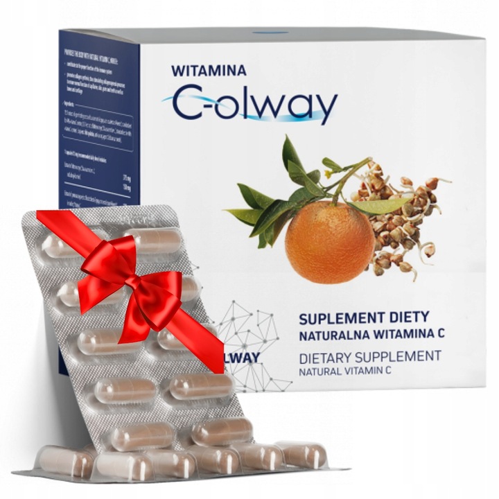 Witamina C C-olway COLWAY 100 kaps. + 20 kaps. GRATIS - Bioorganiczna