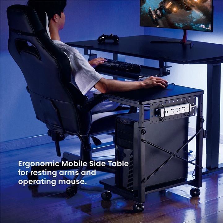 Mobilna Podstawka Stolik Półka pod Komputer PC Drukarkę Spacetronik SPC112