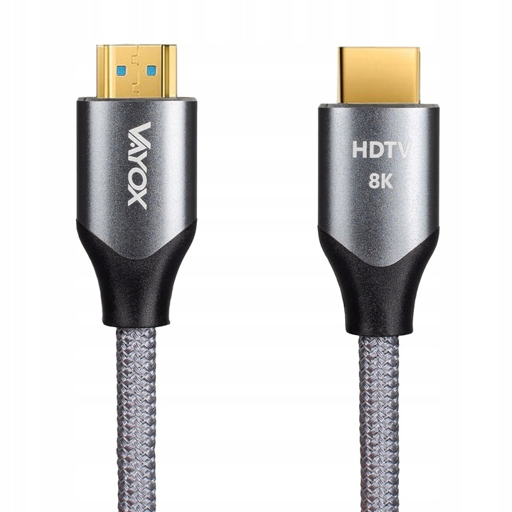 KABEL HDMI 2.1 8K PRZEWÓD ULTRA HIGH SPEED 48Gbps eARC FHD 240Hz VAYOX