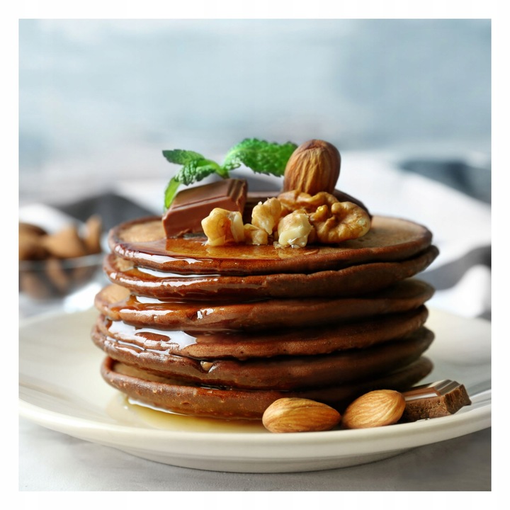 GRANOLA CZEKOLADOWA 1 KG BEZ OLEJU PALMOWEGO MUSLI PŁATKI ŚNIADANIOWE MUSLI