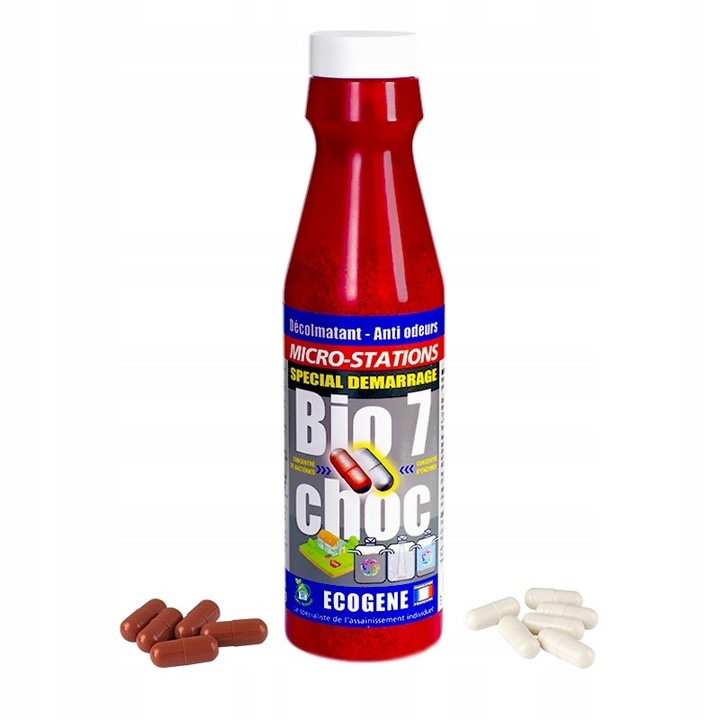 Bio7 CHOC Microstations Starter Bio Oczyszczalnia BAKTERIE TLENOWE