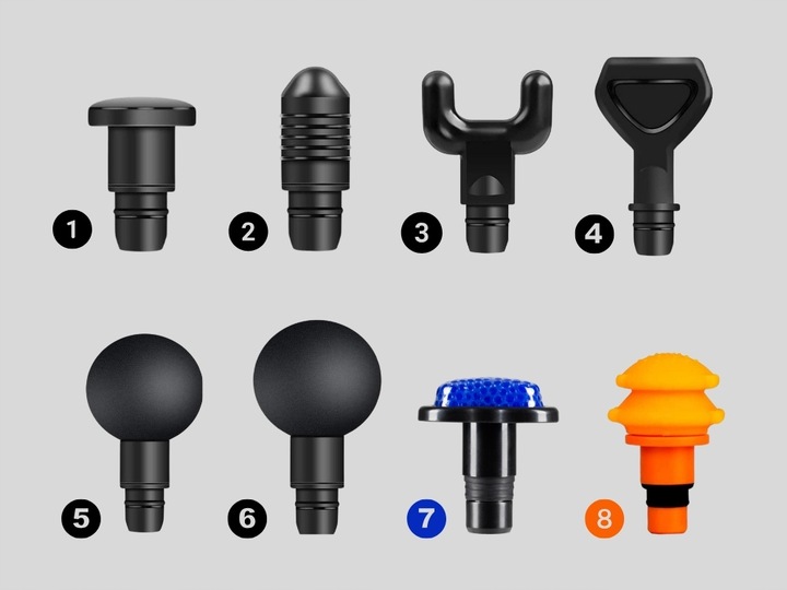 Pistolet do Masażu Alpha Massage Gun Pro - Masażer do Pleców, Ciała i Stóp