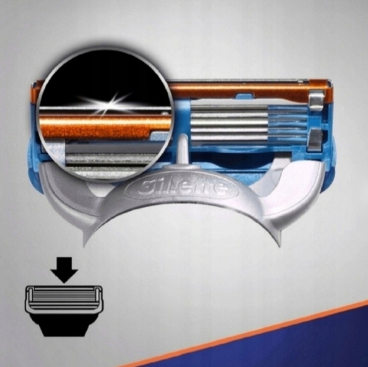 GILLETTE FUSION 5 PRO POWER MASZYNKA DO GOLENIA RĄCZKA + OSTRZE + BTERIA