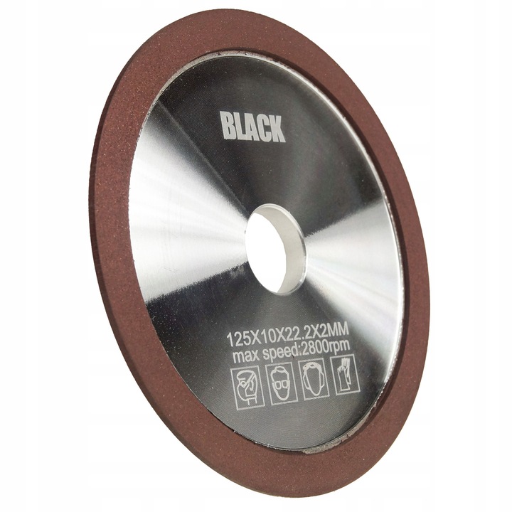 TARCZA DO OSTRZENIA WIDII 125 x 22,2 x 2 x 10mm