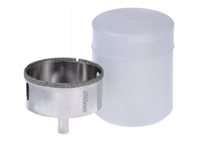 DREL OTWORNICA OTWORNICE DIAMENTOWA KORONKA DO SZKŁA PŁYTEK GRESU 65mm