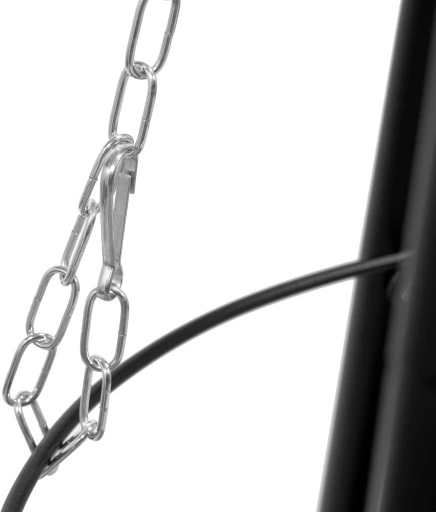 GRILL WISZĄCY OGRODOWY PALENISKO TRÓJNÓG OGNISKO