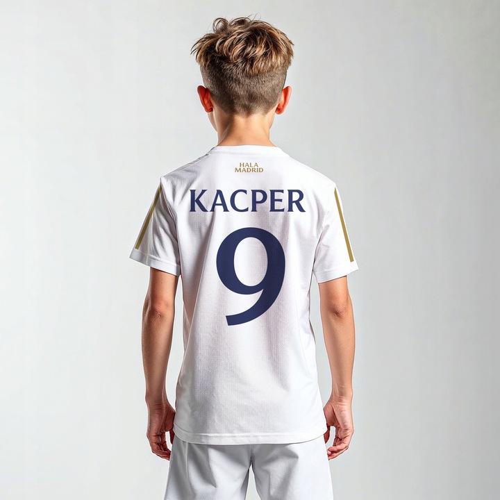 RONALDO strój piłkarski dla dzieci z nadrukiem Strój Madryt