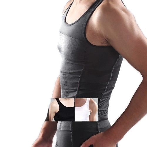 KOSZULKA WYSZCZUPLAJĄCA MĘSKA PREMIUM L BIAŁA