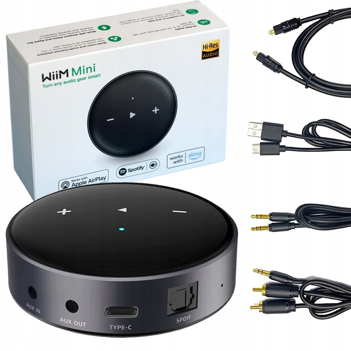 WIIM MINI ODTWARZACZ SIECIOWY STREAMER | WiFi | Bluetooth 5.0 |