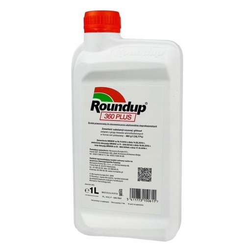 ROUNDUP 360 PLUS 1L Bayer środek na chwasty glifosat