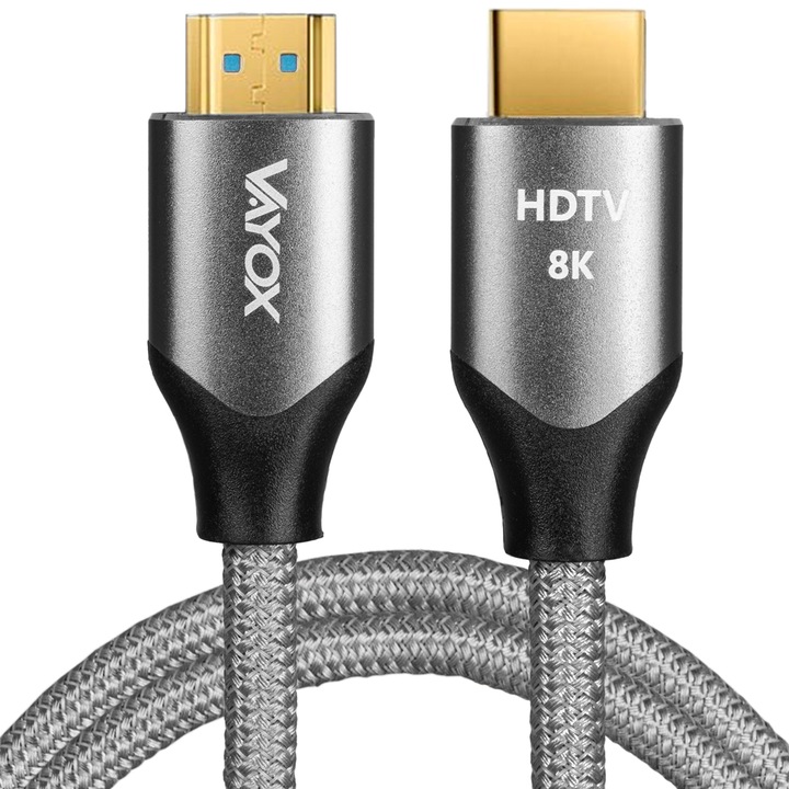 KABEL HDMI 2.1 8K PRZEWÓD ULTRA HIGH SPEED 48Gbps eARC FHD 240Hz VAYOX