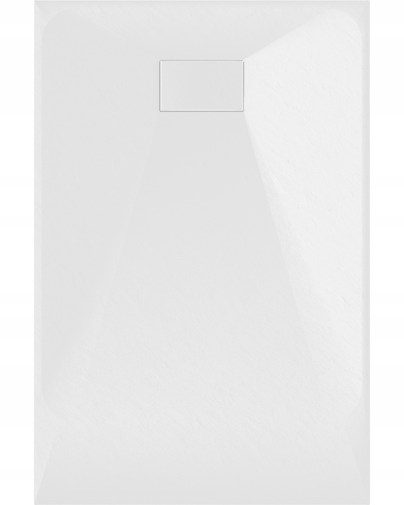 MEXEN HUGO BRODZIK PROSTOKĄTNY SMC STRUKTURA KAMIENIA 100 x 80 CM