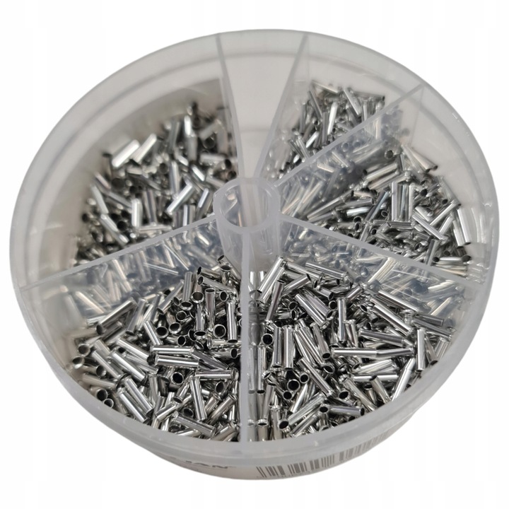 TULEJKA NIEIZOLOWANA TULEJKI NIEIZOLOWANE ZESTAW BOX-7 0,5-2,5mm2 1700