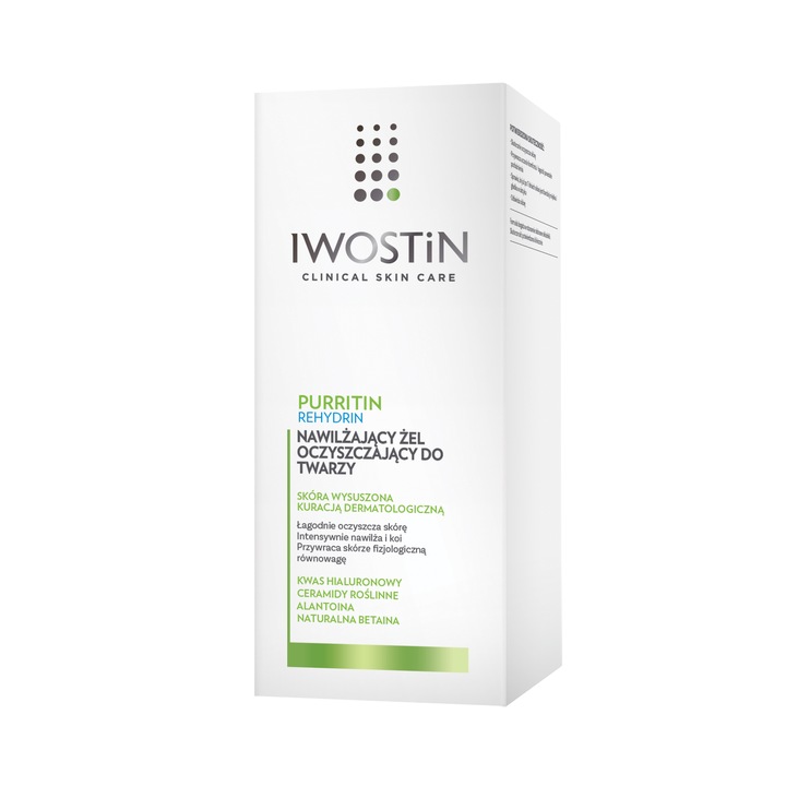 Iwostin Purritin Nawilżający Żel Do Mycia 150 ml x2
