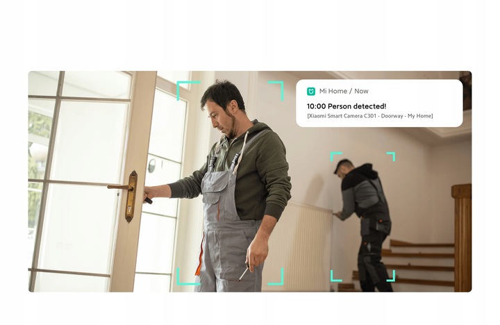 Kamera IP wewnętrzna Xiaomi Smart Camera C301 C300 | 3MP 360 | WiFi4 2.4GHz