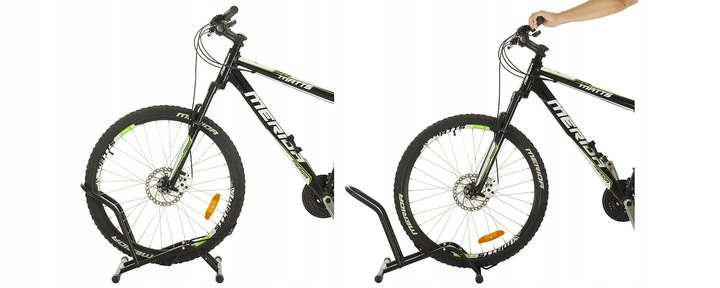 STOJAK + STABILNE PARKOWANIE ROWERU + BLOKADA