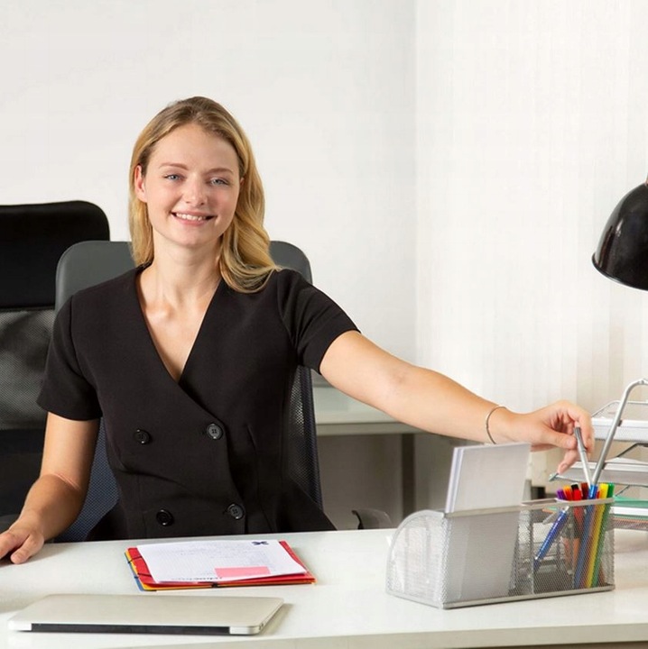 PRZYBORNIK NA BIURKO ORGANIZER NA KREDKI POJEMNIK