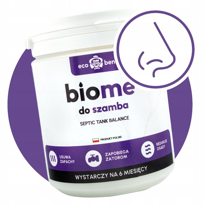 SILNY BIO PREPARAT Bakterie do Szamba Oczyszczalni 500g STOP Smrodowi