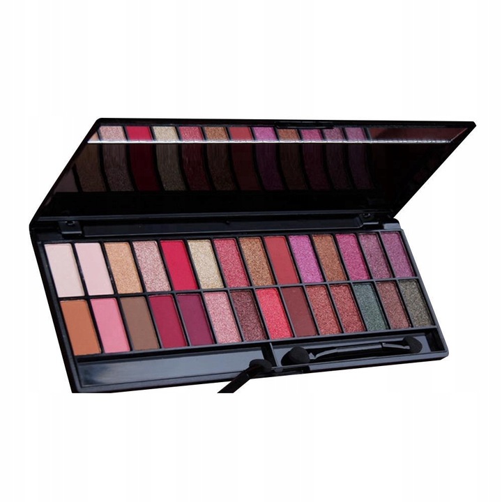 Paleta Cieni Cienie do Oczu Powiek Makijażu 28 kolorów matowe perłowe #2