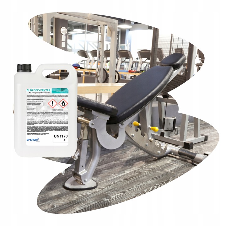 Płyn do dezynfekcji 5L – do rąk, powierzchni