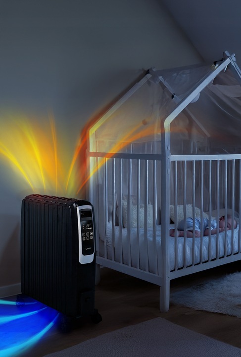 Grzejnik olejowy Yoer 2500W 10 żeberek +Timer +3 moce +Tryb